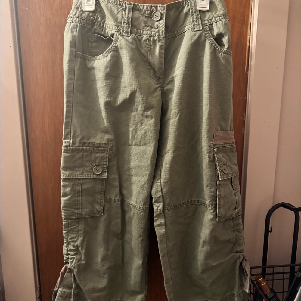 Cabi Olive Green Cargo Pants